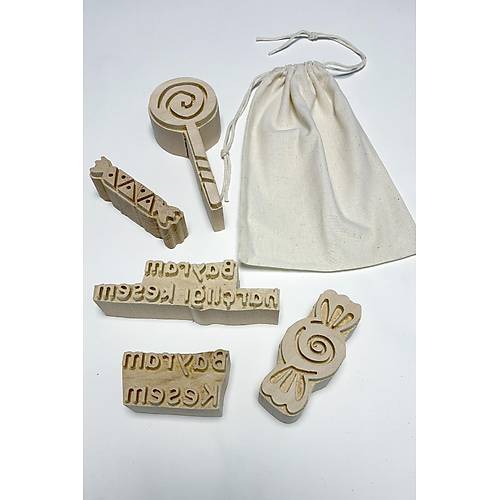 Bayram Har�l��� Kesem Ah�ap Bask� Kal�b�