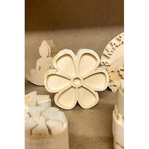 Papatya Ah�ap Bask� Kal�b�