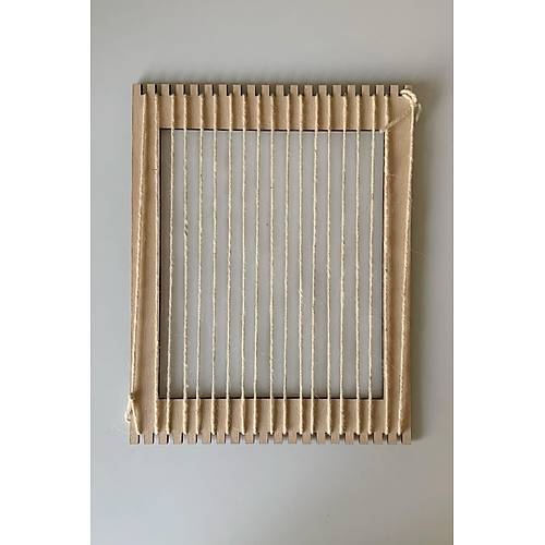 Mini Hal� Kilim Dokuma Tezgah� Ah�ap