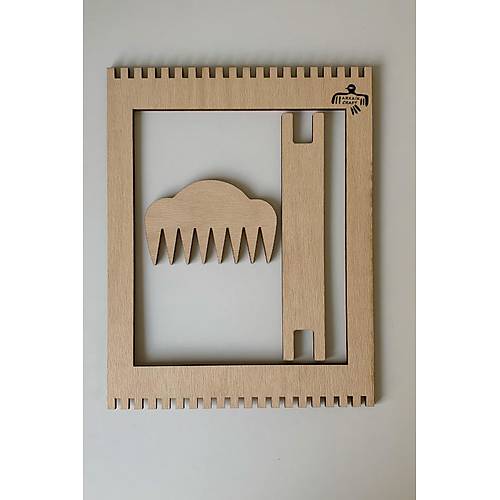 Mini Hal� Kilim Dokuma Tezgah� Ah�ap