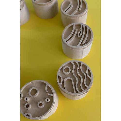 9 Gezegen Ah�ap Bask� Kal�p Seti