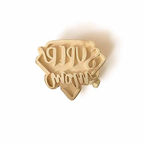 Super Mom  Ah�ap Bask� Kal�b� Anneler G�n�