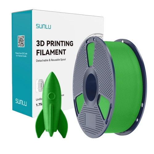 SUNLU High Speed PLA Filament Ye�il 1.75mm 1kg