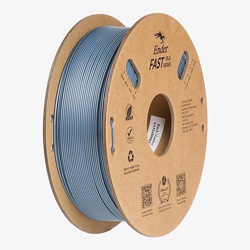Creality Ender Fast PLA Filament Ak Gri 1.75mm 1kg