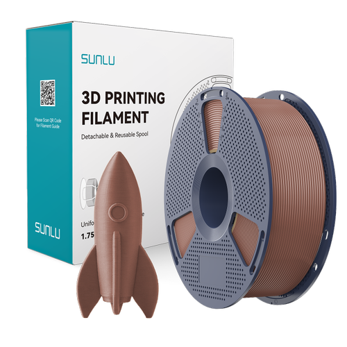SUNLU High Speed PLA Filament Kahverengi 1.75mm 1kg