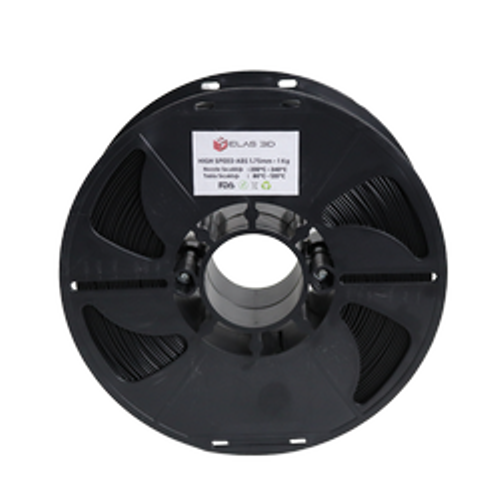 Elas Hyper ABS Filament Siyah 1.75 MM 1Kg
