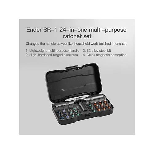 Creality Ender SR-1 �ok Ama�l� C�rc�r Kiti - 24 in 1