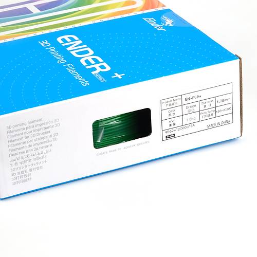 Creality Ender PLA+ Filament Ye�il 1.75mm 1kg