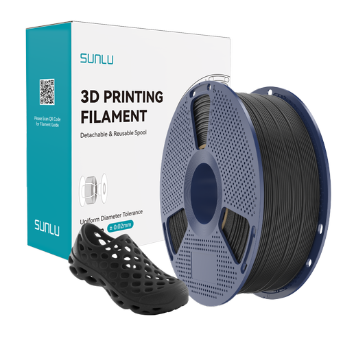 SUNLU 90A TPU Filament Siyah 1.75mm 1kg