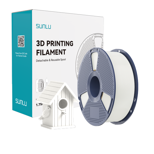 SUNLU ASA Filament Beyaz 1.75mm 1kg