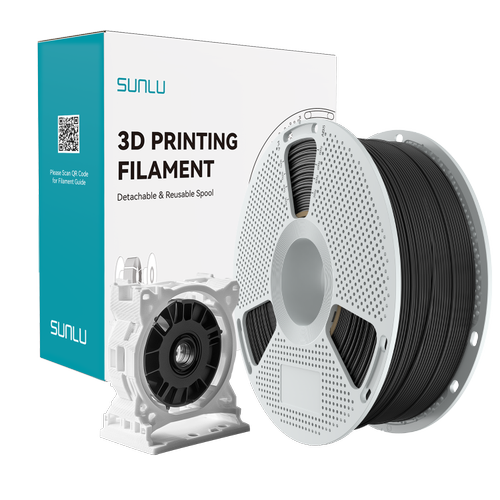 SUNLU PC-ABS Filament Siyah 1.75mm 1kg