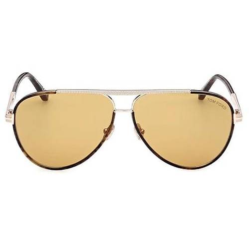 Tom Ford Rupert-02 FT1340 52E Dark Havana Erkek G�ne� G�zl���
