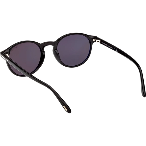 Tom Ford Prescott-02 FT1331 01A Erkek G�ne� G�zl��� Siyah Round