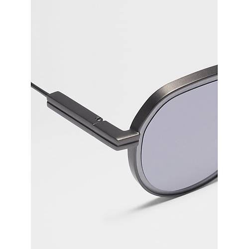 Zegna EZ0234 09A Matte Gunmetal Erkek G�ne� G�zl���
