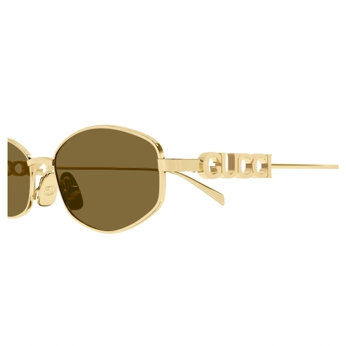 Gucci GG1802S 005 Alt�n Kahverengi Kad�n G�ne� G�zl���