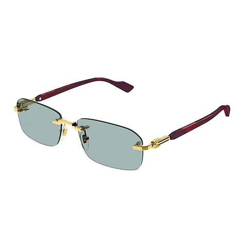 Gucci GG1221S 003 Gold Dikd�rtgen G�ne� G�zl���