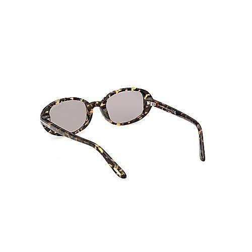 Tom Ford Iggy TF1364 55C Tokyo Havana Smoke Mirror Oval Kadin Gunes