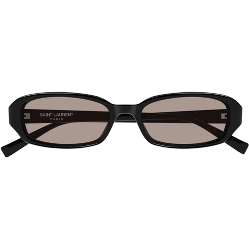 Saint Laurent SL 872 Erin 002 Black Light Brown Oval Gunes Gozlugu