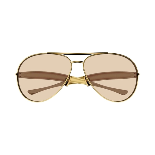 Bottega Veneta BV1305S 002 Unisex Aviator G�ne� G�zl���