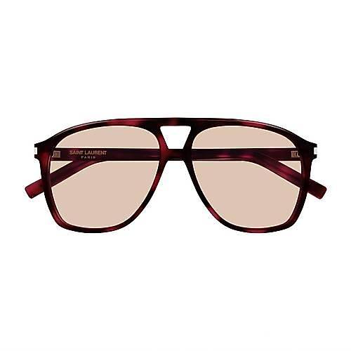 Saint Laurent SL 596 Dune 003 Koyu Havana Unisex G�ne� G�zl���