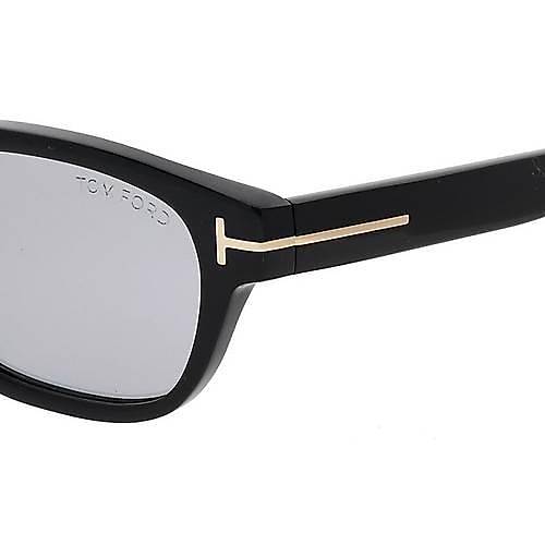 Tom Ford FT1350 01A Kad�n G�ne� G�zl��� Siyah Rectangular