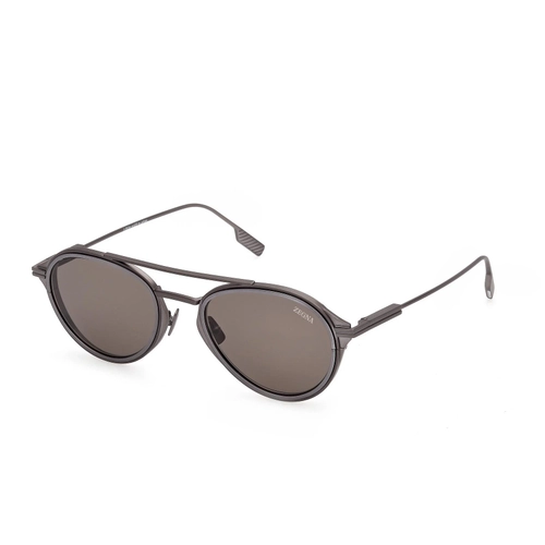 Zegna EZ0295 09J Matte Gunmetal Erkek G�ne� G�zl���