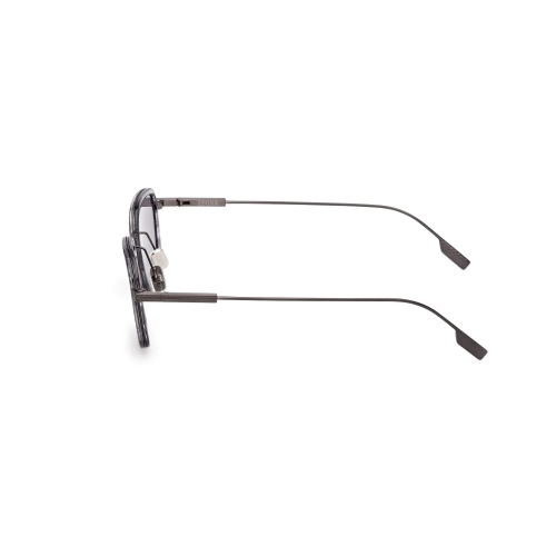 Zegna EZ0277 20A Grey Striped Erkek G�ne� G�zl���