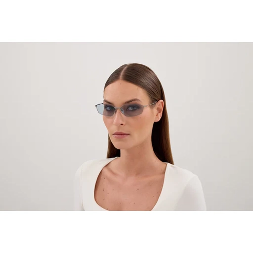 Balenciaga BB0412S 005 Rutenyum/A��k Mavi G�ne� G�zl���