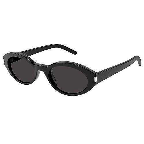 Saint Laurent SL 567 001 Siyah Gri Oval Kad�n Erkek G�ne� G�zl���