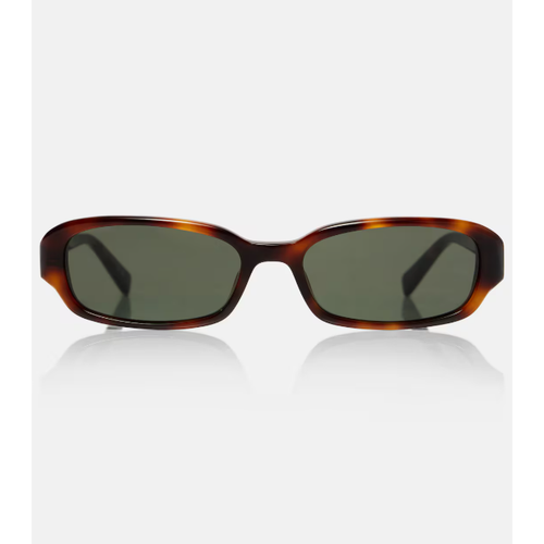 Saint Laurent SL 872 Erin 004 Havana Grey Oval Gunes Gozlugu