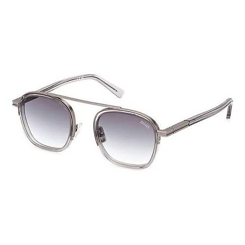 Zegna EZ0231 20B Shiny Grey Erkek G�ne� G�zl���