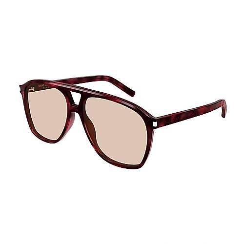 Saint Laurent SL 596 Dune 003 Koyu Havana Unisex G�ne� G�zl���