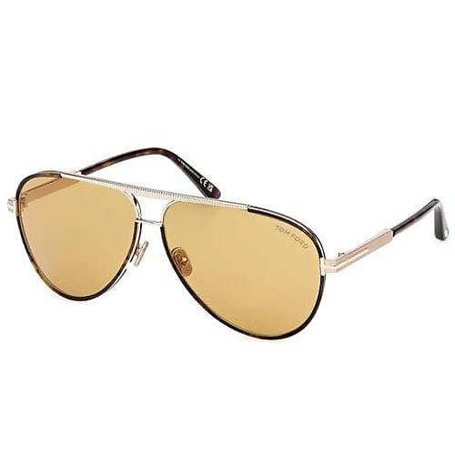 Tom Ford Rupert-02 FT1340 52E Dark Havana Erkek G�ne� G�zl���