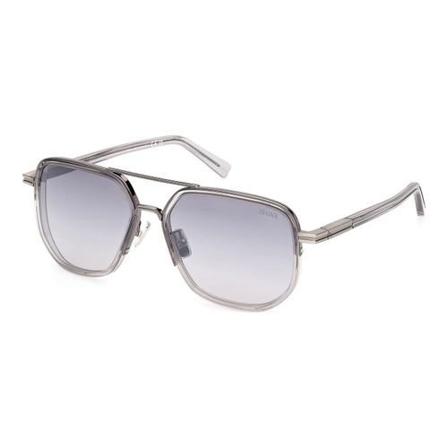 Zegna EZ0232-H 20C Shiny Grey Erkek G�ne� G�zl���