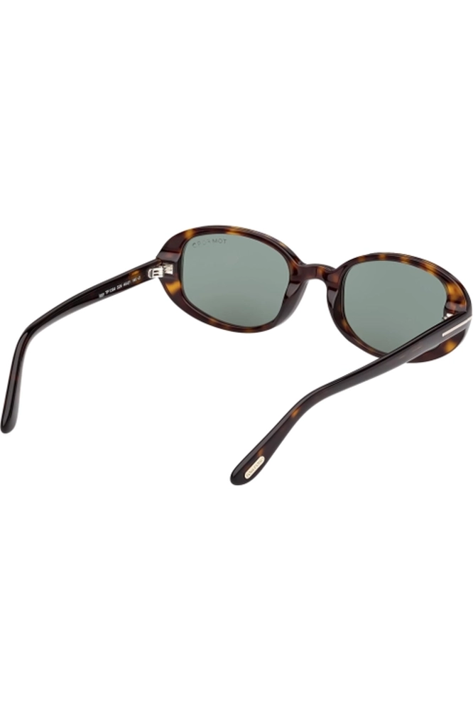 Tom Ford Iggy FT1364 52N Dark Havana Green Oval Kadin Gunes Gozlugu