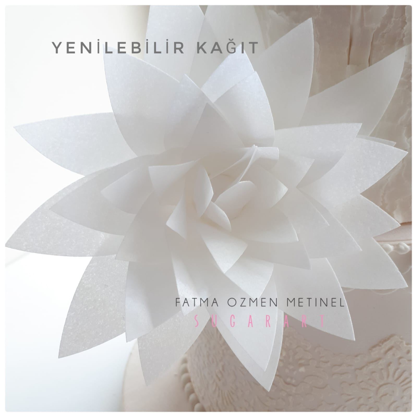 Yenilebilir Kağıt Hazır Çiçek