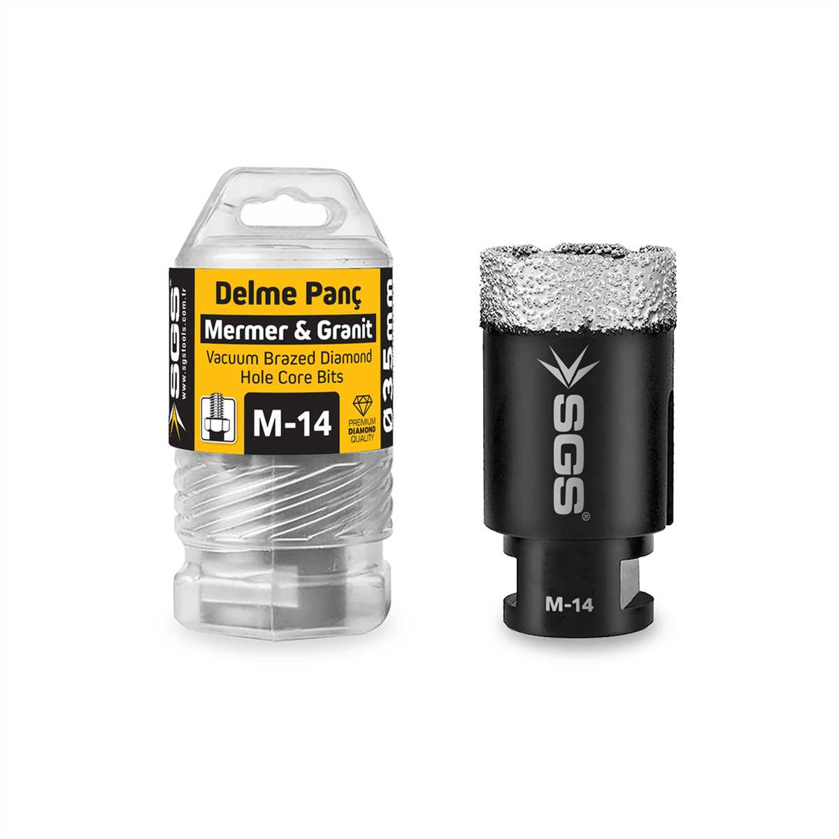 SGS2740 M14-33mm Mermer Ve Granit Delme Panç