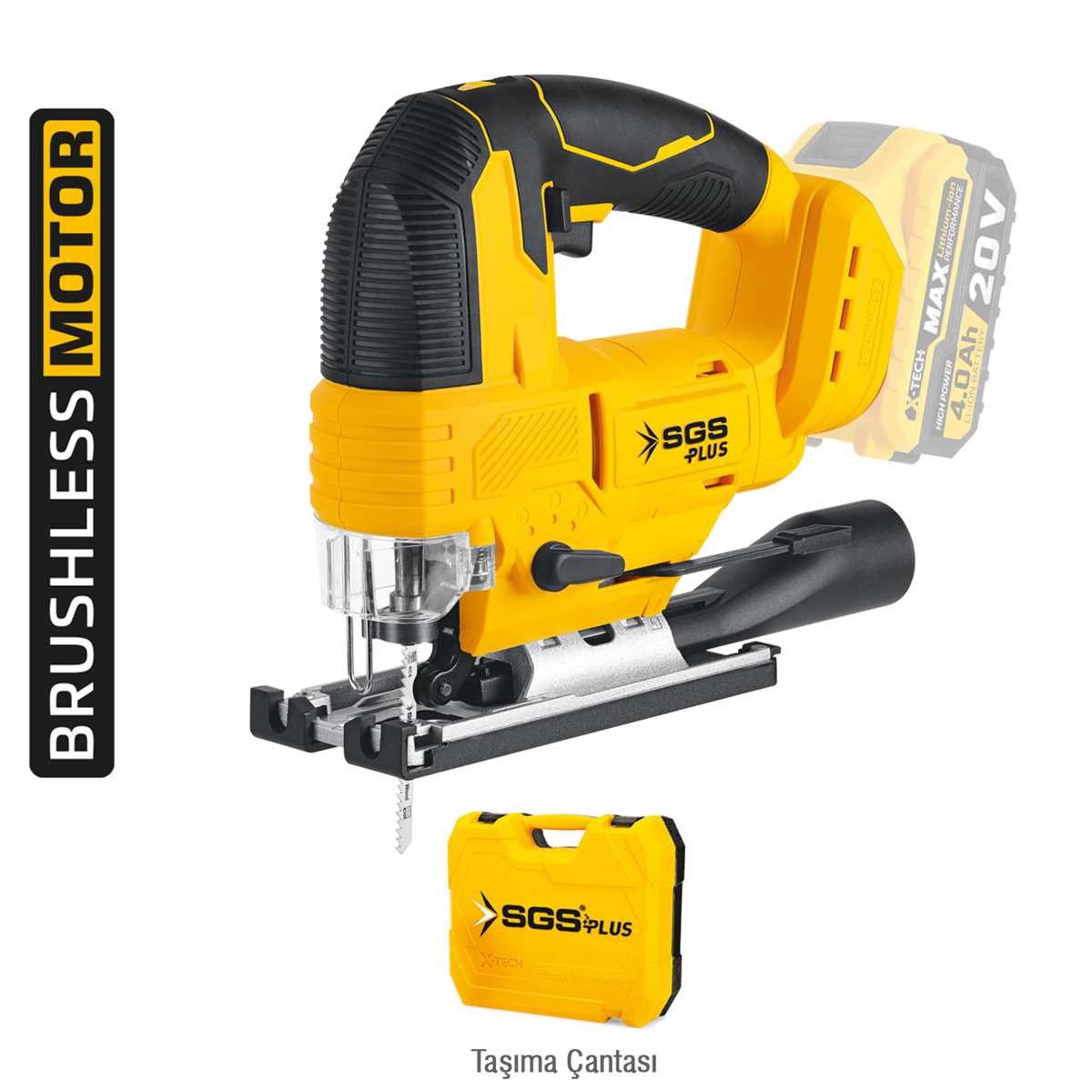 SGS5545B Dekupaj Testere 20V (Kömürsüz Motor)