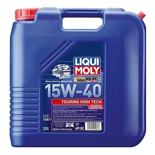 Liqui Moly Touring High Tech SHPD-Motorl 15 W-40  20 LT