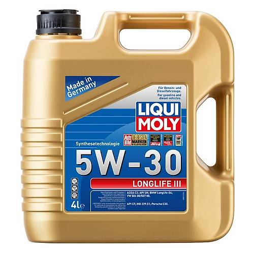 Liqui Moly Longlife III 5W-30 Motor Ya 1Lt