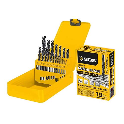 SGS1419 19PAR�A HSS MATKAP UCU SET�