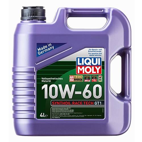 Liqui Moly Synthoil Race Tech GT1 10W-60 Motor Ya 1Lt