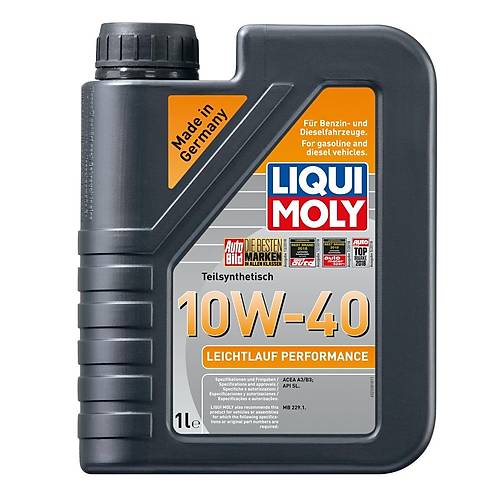 Liqui Moly Leichtlauf Performance 10W-40 Motor Ya 1Lt