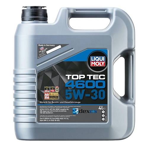 Liqui Moly Top Tec 4600 Dexos2 5W-30 Motor Ya 1 Lt