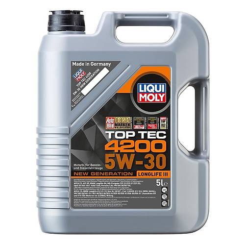 Liqui Moly Top Tec 4200 5W-30 Motor Ya 1 Litre