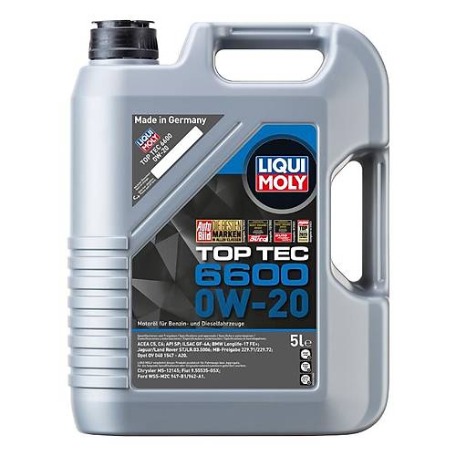 Liqui moly Top Tec 6600 0W-20 5 L