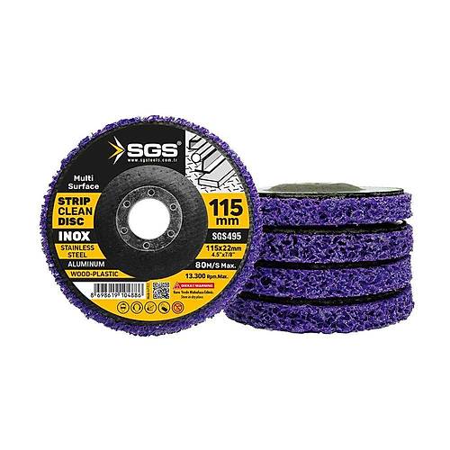 SGS495 PARLATMA D�SK� �OK AMA�LI MOR D�SK 115 MM