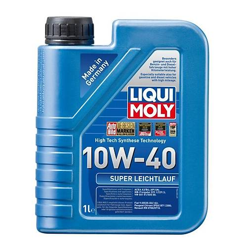 Liqui Moly Sper Leichtlauf 10W-40 Motor Ya 1 Litre