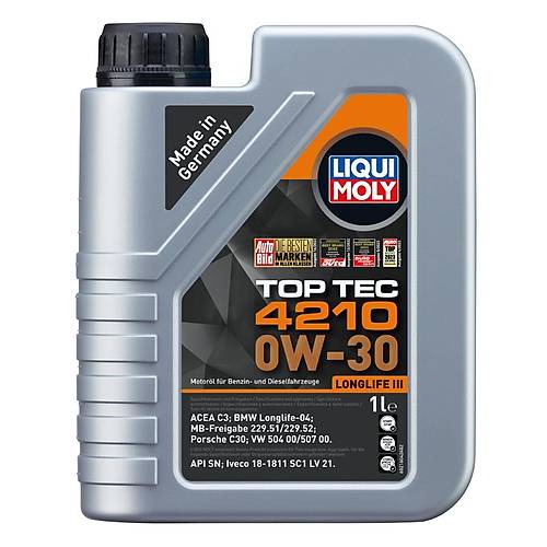 Liqui Moly Top Tec 4210 0W-30 Motor Ya 1Lt