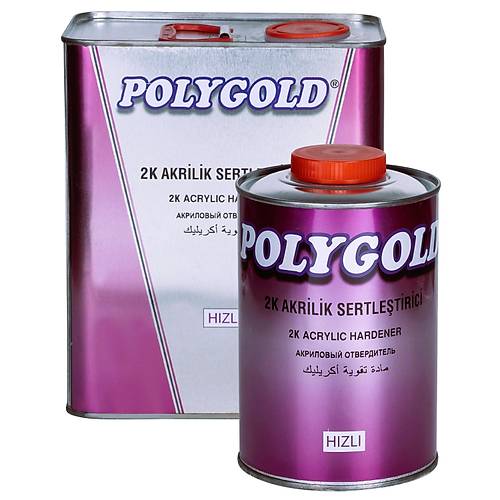 Polygold 2K Akrilik Sertletirici